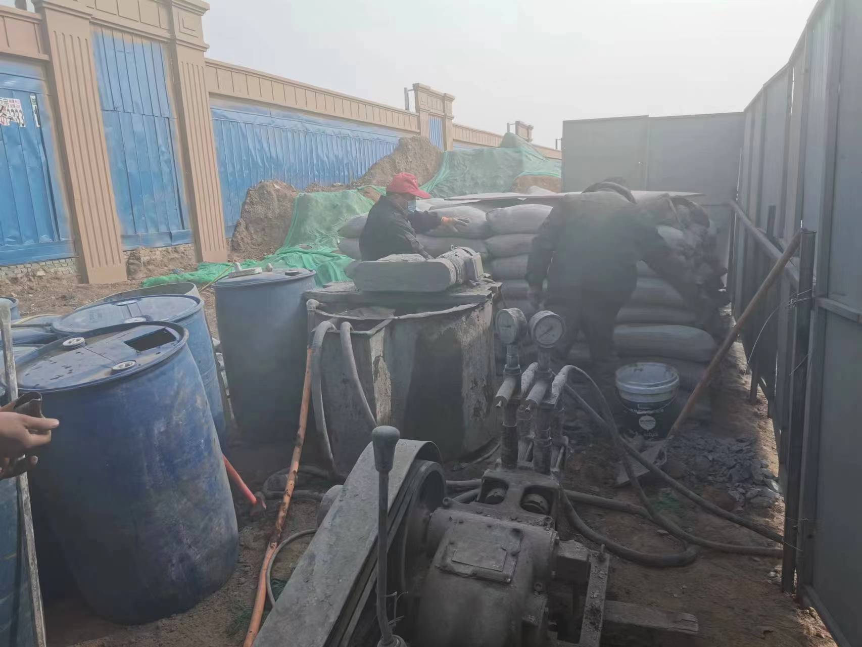 新会地基沉降注浆加固